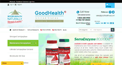 Desktop Screenshot of goodhealthusa.com